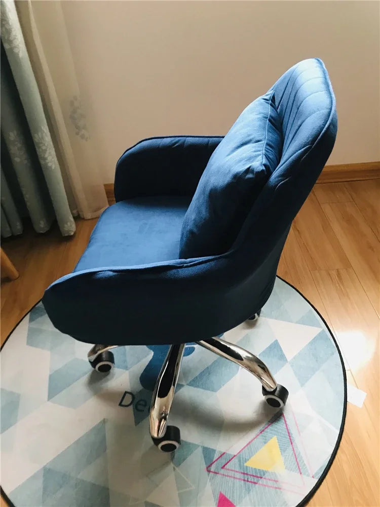 Leisure Bedroom Student Dormitory Computer Chair Home Furniture Backrest Office Chairs Front Desk Hotel Lifting Swivel Armchair