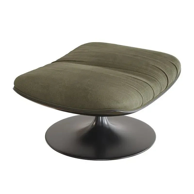 Suede single lounge chair living room bedroom designer minimalist swivel  modern light luxury lazy sofa