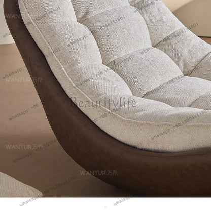 minimalist light luxury Nordic sofa chair simple leisure lazy sofa chair