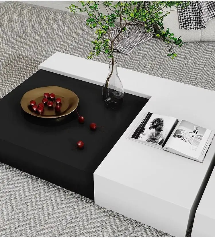 Hardcover Aesthetic Coffee Table Unique Frame Organizer Nordic Coffee Table Luxury Design Meuble De Salon Home Accessories