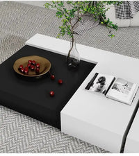 Hardcover Aesthetic Coffee Table Unique Frame Organizer Nordic Coffee Table Luxury Design Meuble De Salon Home Accessories