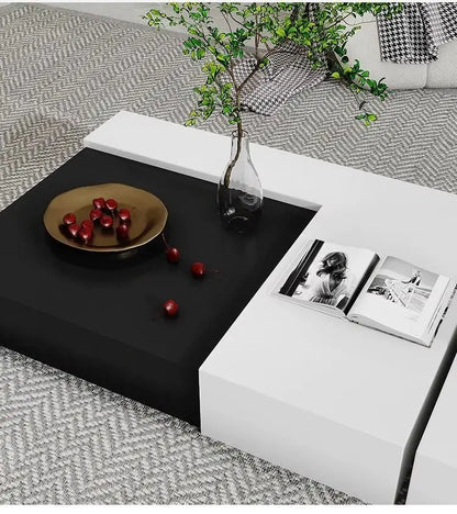 Hardcover Aesthetic Coffee Table Unique Frame Organizer Nordic Coffee Table Luxury Design Meuble De Salon Home Accessories