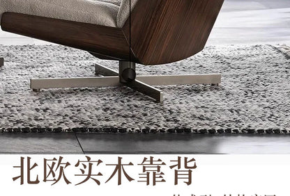 Single sofa rotating sofa chair recliner living room bedroom leisure reading chair
