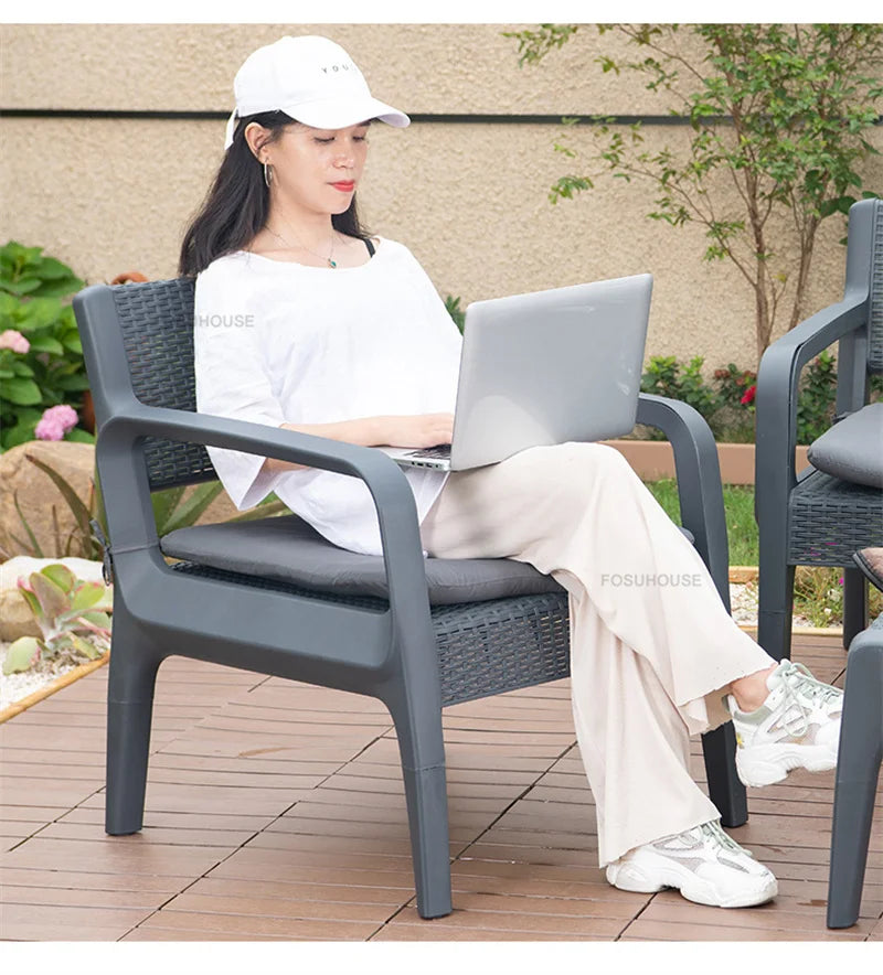 Creative Garden Furniture Sets Villa Terrace Patio Furniture Outdoor Set Household Leisure Outdoor Table and Chairs Combination