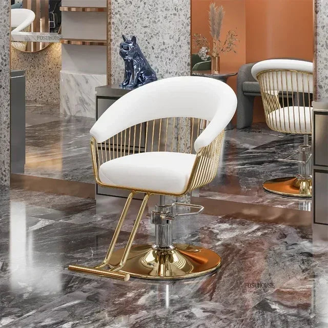 Nordic Barber Shop Barber Chairs Beauty Salon Professional Barber Chair Liftable Swivel Chair Hairdressing Chair Salon Furniture
