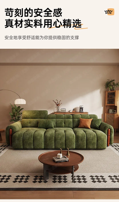 Extendeble Adults Electric Sofa Green Bed Loveseat Armchair Electric Sofas Floor Living Room Muebles Para El Hogar Furnitures