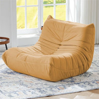 Large Comfy Bean Bag Chairs for Adults with Memory Foam Interior Ergonomic Design Ideal for Relaxation in Living Room Bedroom D