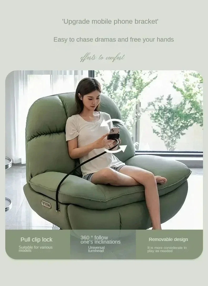 Lazy Sofa First-class Leisure Sofa Electric Intelligent Multifunctional Living Room Single Person Sofa Can Sleep and Lie Down