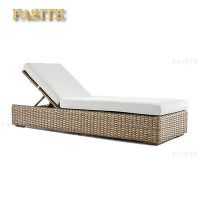 Outdoor sofa courtyard garden terrace leisure waterproof sunscreen art villa rattan furniture combination