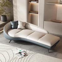 Modern curved sofa living room deck chair hotel homestay leisure beauty couch