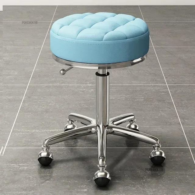 Nordic Barber Shop Barber Chairs Beauty Salon Professional Barber Chair Liftable Swivel Chair Hairdressing Chair Salon Furniture