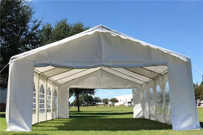 Heavy Duty Outdoor Event Wedding Party Tent with Removable Sidewalls for Parties, Weddings, BBQ, Temporary Shelter