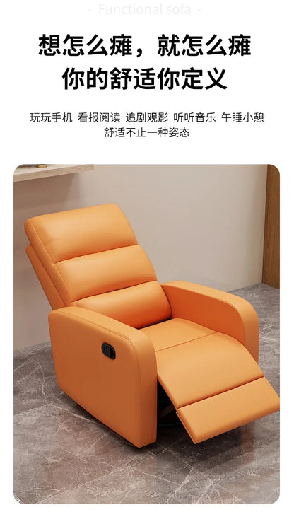Lazy Multi-functional Sofa Beauty Salon Can Lie Flat Sofa Cabin Manicure Eyelash Shop Recliner Foot Bath Electric Sofa Chair