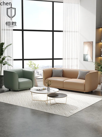 YXY Office Sofa Reception Business Negotiation casual Rest Area casual and fashionable Coffee Table Combination Set