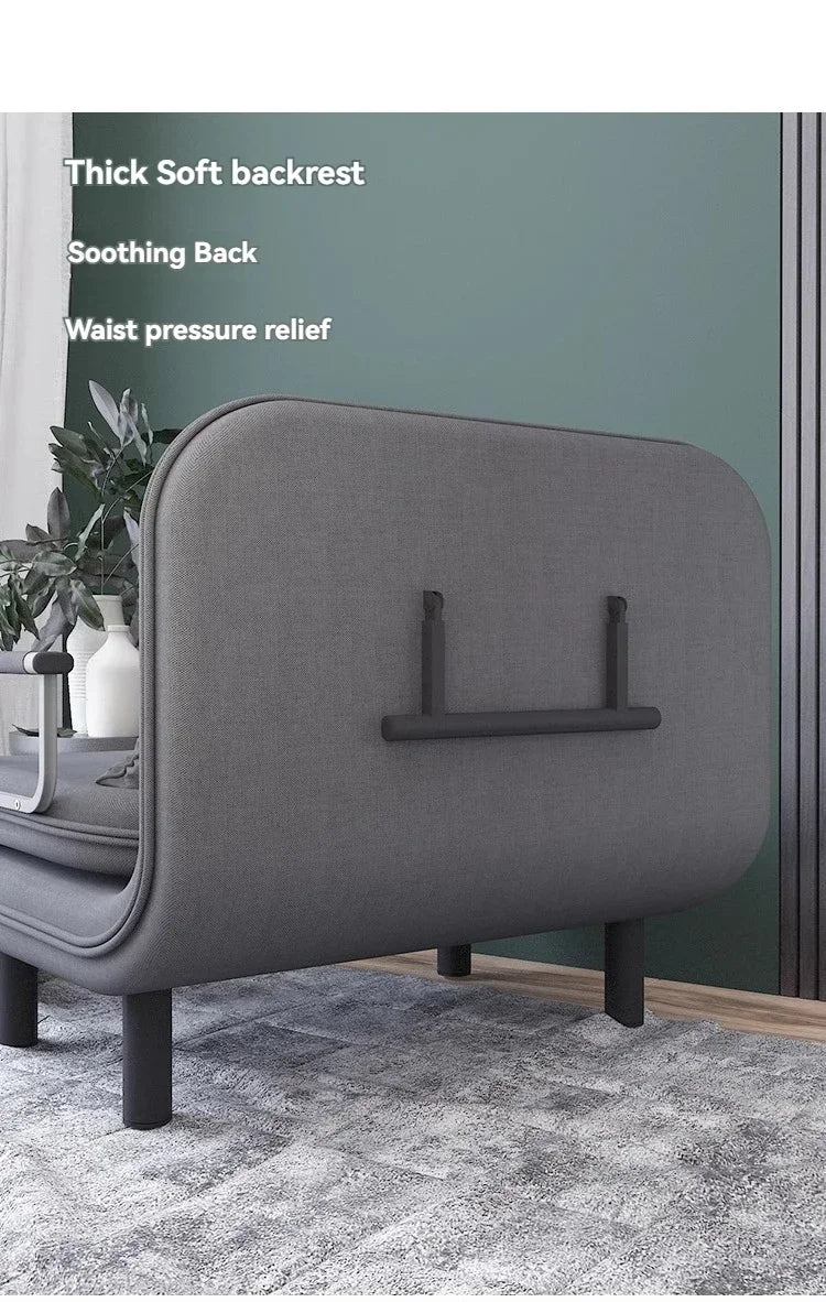 Modern folding sofa bed apartment small apartment simple single and double folding sofa with armrest