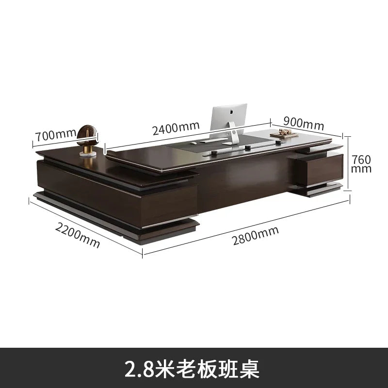 Aesthetic Executive Office Executive Desk Reading Minimalist Table Computer Tables Coffee Reception Tavolino Hotel Furniture