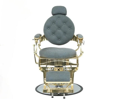 WWAluminum Alloy Frame Haircut Barber Chair Can Be Lifted And Rotated To Put Down The Chair