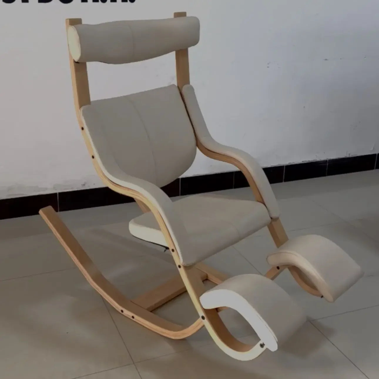 Gravity balance chair, European new living room bedroom multi-functional single sofa chair