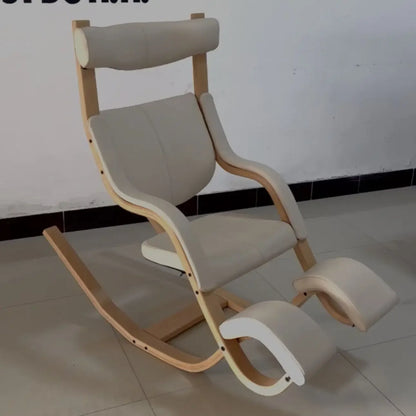 Gravity balance chair, European new living room bedroom multi-functional single sofa chair