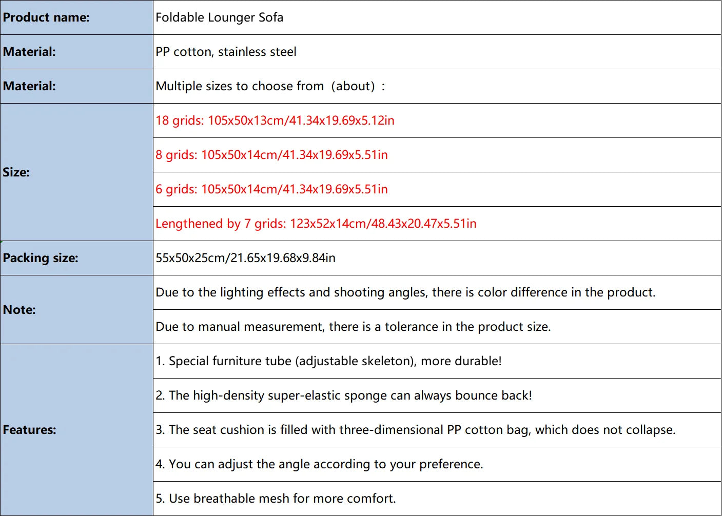Hot Sale Adjustable Lazy Lounger Sofa Tatami Foldable Lounge Chair Floor Balcony Bay Window Leisure Long Sofa Bed Back Chair