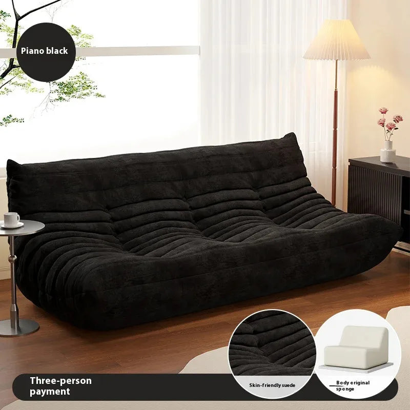 Modern Double Lazy Sofa Living Room Minimalist Relaxing Recliner Sofa Puff Comfortable Salas Y Sofas Muebles Rooam Decor