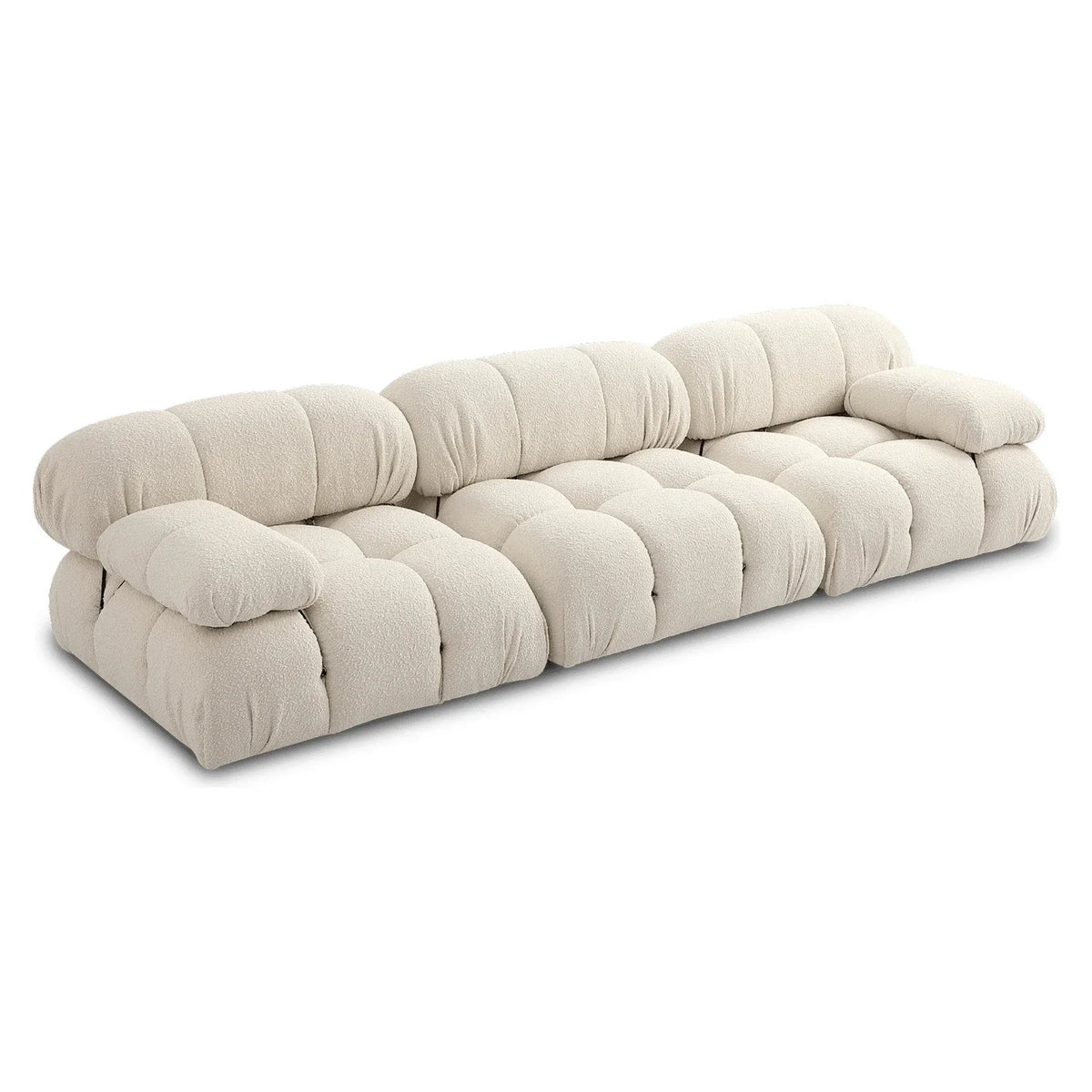 Sofa Combinations with Flexible Fabric Modules Furniture-Inspired Living Room Sofa Minimalist Style Comfortable