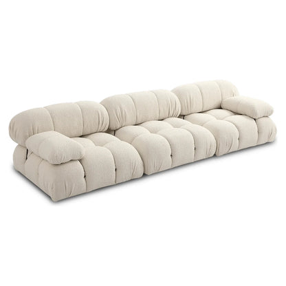 Sofa Combinations with Flexible Fabric Modules Furniture-Inspired Living Room Sofa Minimalist Style Comfortable