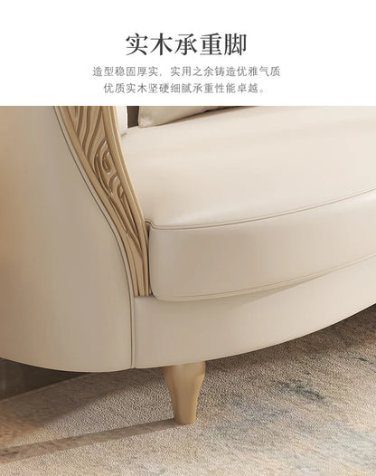 Designer American Luxury Sofa Sectional 2 Seater Modern Loveseat Sofa 3 Piece Divano Soggiorno Living Room Sectional Furniture