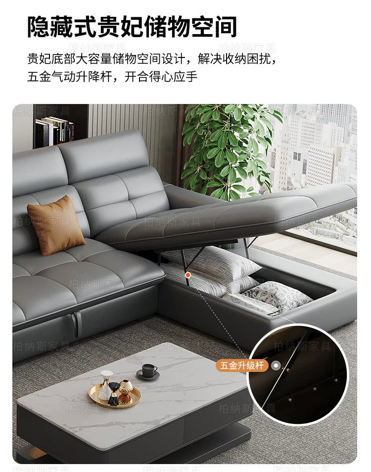 Italian Modern Sofas Minimalist Living Room Electric Lazy Sofas Relax Armchairs Apartment Articulos Para El Hogar Accessories