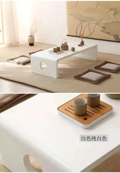 Designer Wood Coffee Table Small Modern Decoration Books Side Table Simple Aesthetic Mini Mesas Bajas Chinese Style Furniture