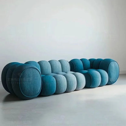 couch Nordic Living Room Sofas White Puff Floor Designer 2025 Accent Bubble Couch Salon Luxury Hotel Sofa Wohnzimmer Furniture H