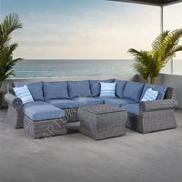 High Quality Furniture Rattan Wicker Outdoor Outdoor Furniture Garden Sectional Sofa  Outdoor Furniture