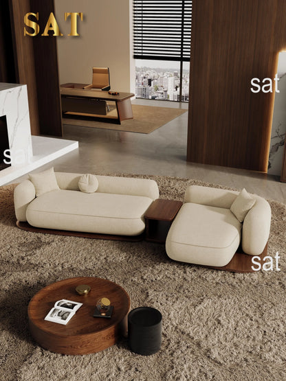 #Modern Modular Sectional Sofa for Living Room Cloud Soft Fabric Comfy Sleeper Couch Customizable Home Furniture