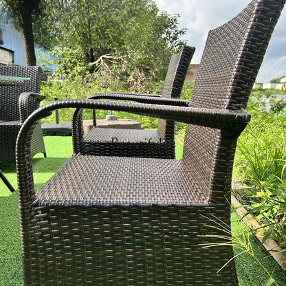 Outdoor leisure simple courtyard B & B restaurant coffee milk tea shop rattan chair
