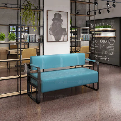 Office reception Small apartment sofa Barber shop Waiting chair Rental house Clothing beauty