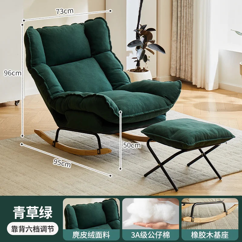 Designer Relax Chaise Lounge Luxury Vanity Makeup Rocking Chaise Lounge Gaming Sofa Living Room Furniture Woonkamer Stoelen Lsyy