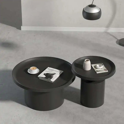 Set Round Table Nordic Center Modern Folding Metal Coffee Tables Storage Mesas Furniture GPF40XP