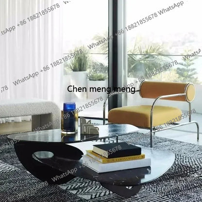 Designer Chair Gaming Living Room Chairs Arm Sofa PU Leather Modern Lazy Chair Designer Unique Fauteuil Salon Single Sofa