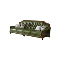 American, leather, sofa, solid wood, furniture, American, corner, sofa