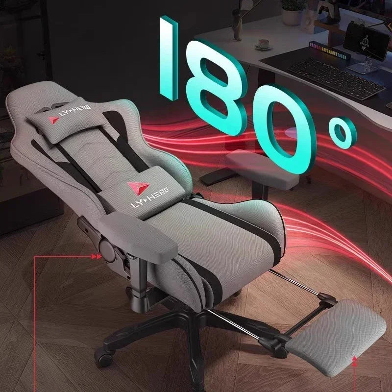 Home Esports Handrail Chair Gaming Computer Adjust Backrest Office Chairs Study Meditation Home Furniture Chaise De Bureaux FYOC
