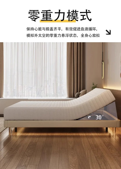 Smart Luxury Bed Modern Sofa Design Bedroom Platform Sleeping Massage Bed Platform Safe Letto Matrimoniale Office Furniture