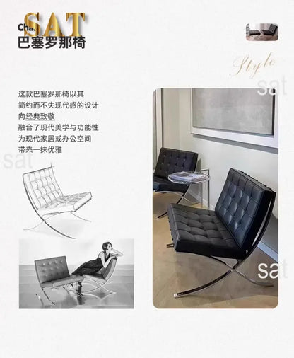Balcony Throne Relax Reading Modern Room Decor Fashion Chairs Black Metal Living Room Chairs Comfortable Sillones Home Design