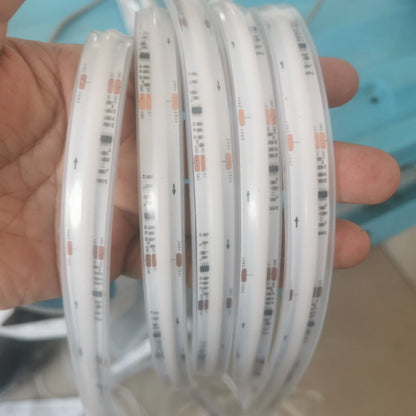 COB RGBCCT Waterproof IP67 DC24V LED Strip Light  84RGB CCT Dotless Flexible FCOB LED Tape Ribbon Lamp for Room Decoratio0LEDs/m