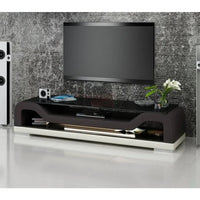 Modern LED Lighted Sofa Set with Recliner, Adjustable Headrest & Console | Luxury Leather Sectional Couch | Futuristic Furniture