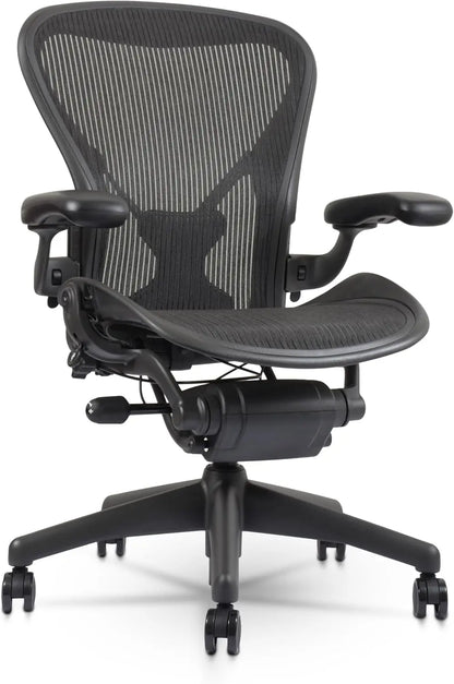 Ergonomic Office Chair with Lumbar Support, Adjustable Height and Tilt, Mesh Back for Comfort