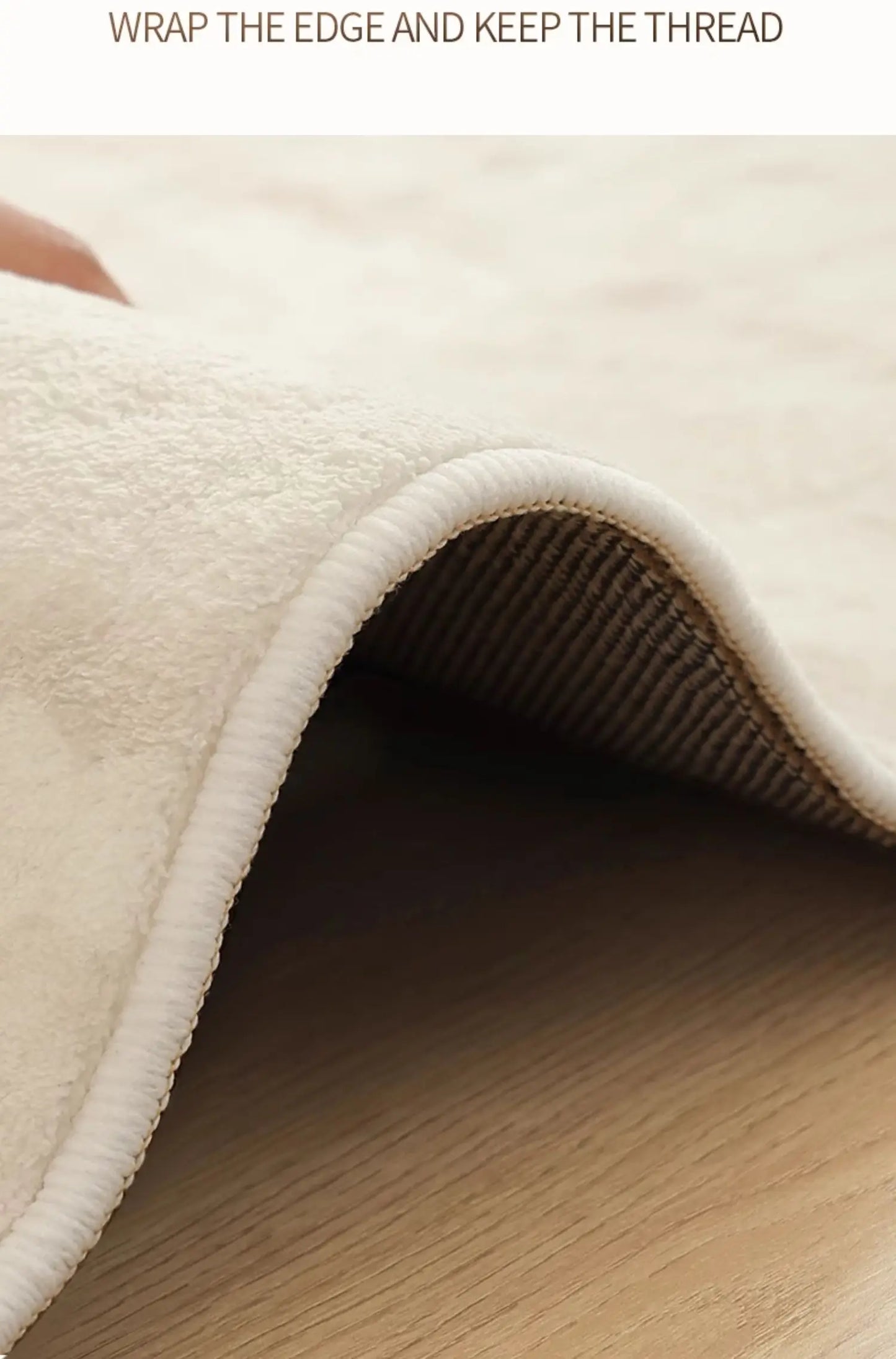 Cream Style Bedroom Decor Carpet Light Luxury Carpets for Living Room Fluffy Soft Art Design Lounge Rug Home Thickened Plush Mat