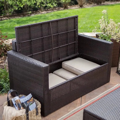 Outdoor Sofa Coffee Table Combination Courtyard Open-air Balcony Living Room