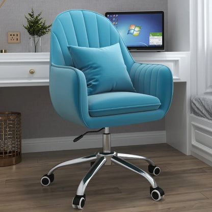 Executive Dormitory Lift Swivel Computer Chair Home Hotel Backrest Office Chairs Study Learning Bedroom Casual Makeup Chair