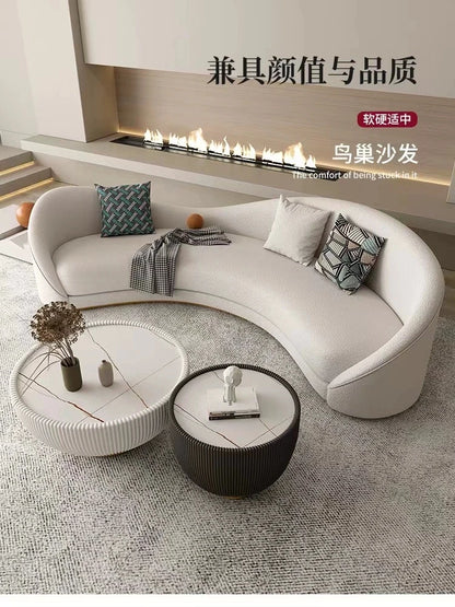 White Loveseat Living Room Sofas Light Luxury Cheap Lounge Create Living Room Sofas Ergonomics Comfortable Divano Home Furniture