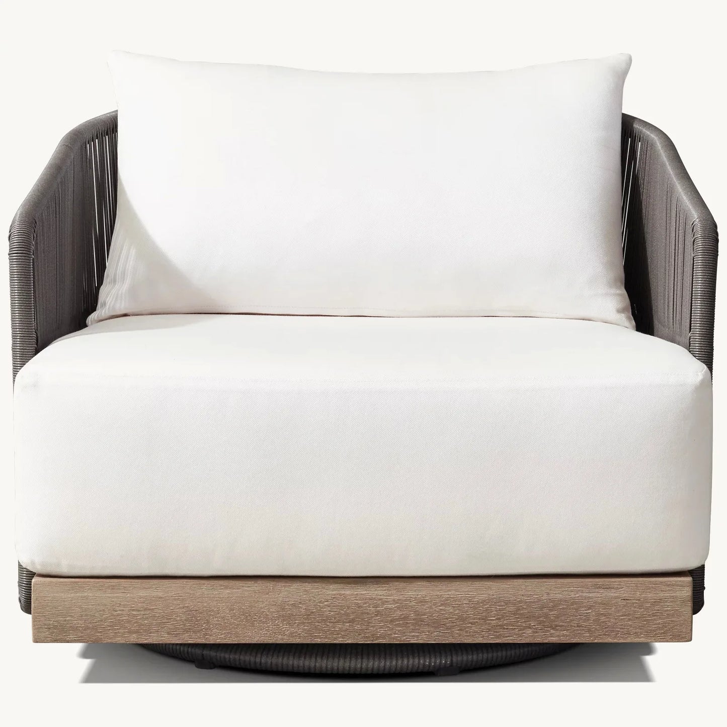 Outdoor rattan sofa courtyard preservative wood villa hotel outdoor teak rattan leisure sofa combination